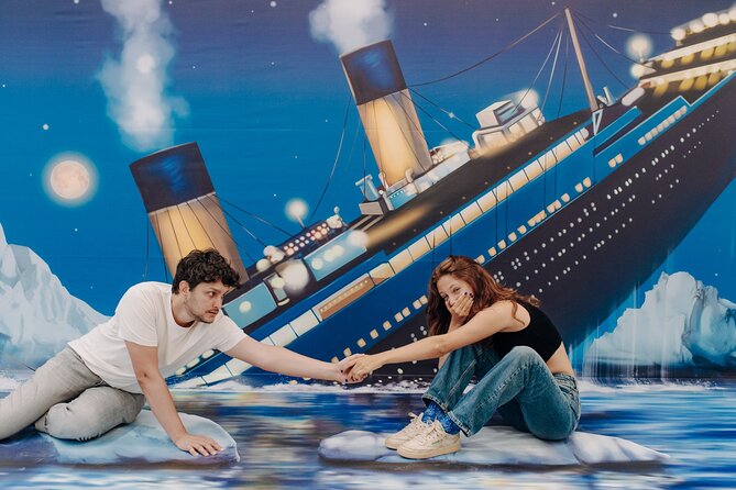 3D Fun Art Museum Lisboa - Why the painted floors do the real work