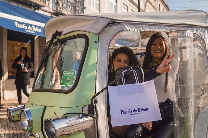 4 Hour Lisbon Private Guided Tour via Tuk Tuk - Moving from Lisbon’s lower streets to high views