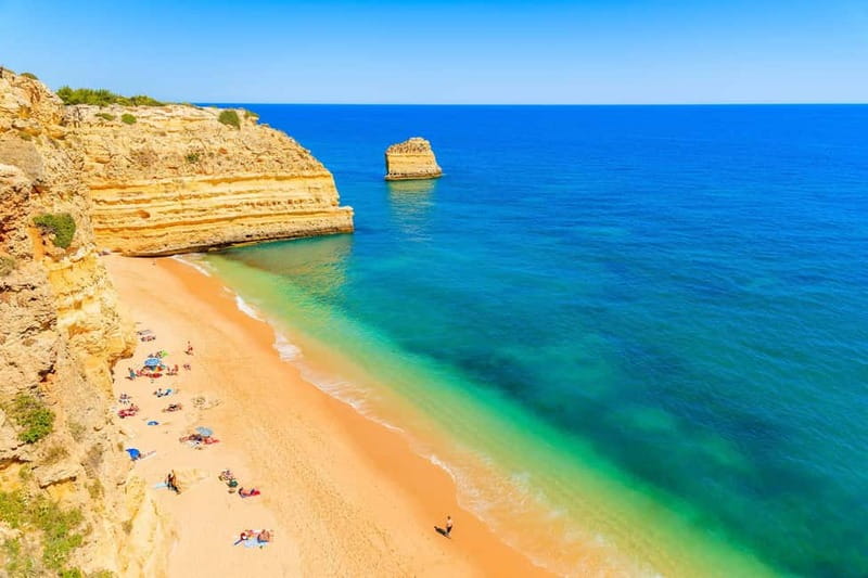 Algarve Adventures from Lisbon + Benagil Cave Boat Tour! - Praia Dona Ana and Praia do Camilo
