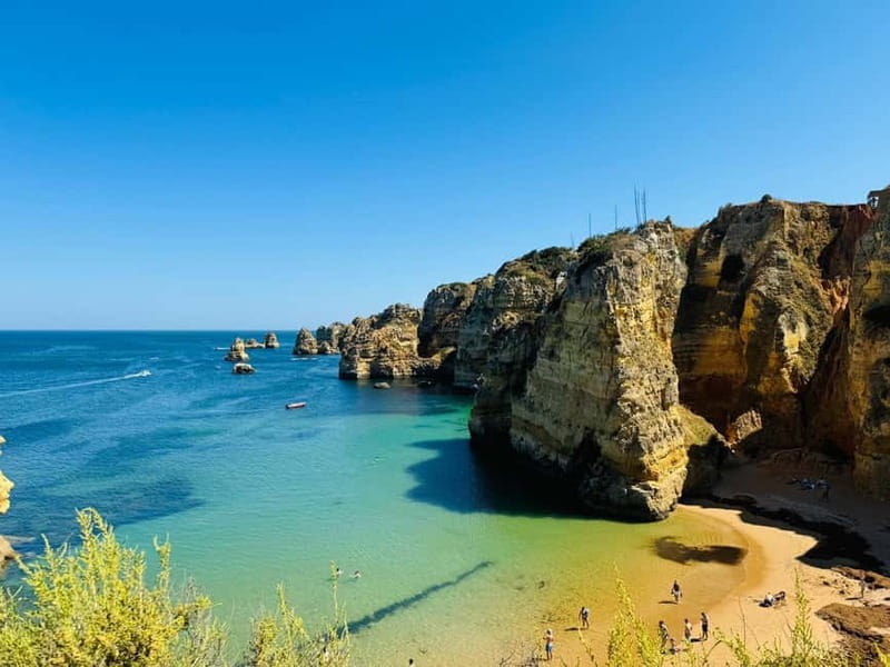 Algarve Adventures from Lisbon + Benagil Cave Boat Tour! - Benagil Beach and the famous sea cave