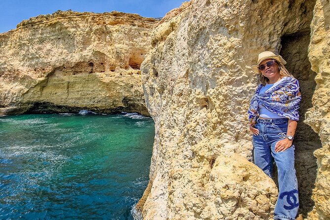 Algarve Private Tour from Lisbon with Benagil Caves Boat Trip - Portimão Marina and the shared cave boat