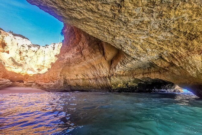 Algarve Private Tour from Lisbon with Benagil Caves Boat Trip - Algar Seco and the window at A Boneca