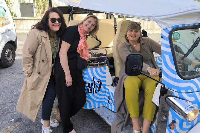 All City Premium Private Guided Tour by Tuk-Tuk in Lisbon - Belém Tower from the Tagus side