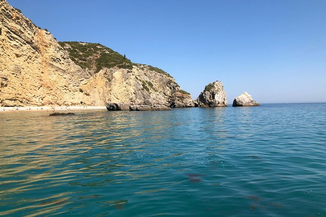 Arrábida Secret Beaches and Caves with Snorkeling Stop - Cabo Espichel from below the cliffs