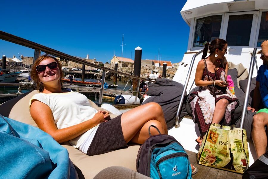 Berlengas The Atlantic Frontier: Day Tour from Lisbon - The 45-minute crossing from Peniche