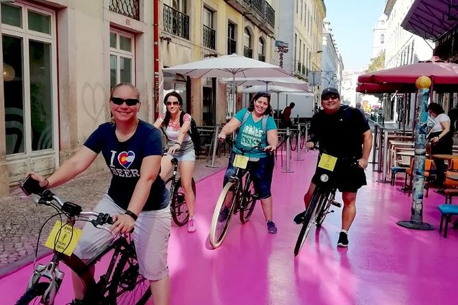 Bike Tours Lisbon - Center of Lisbon to Belém - Under the 25 de Abril Bridge