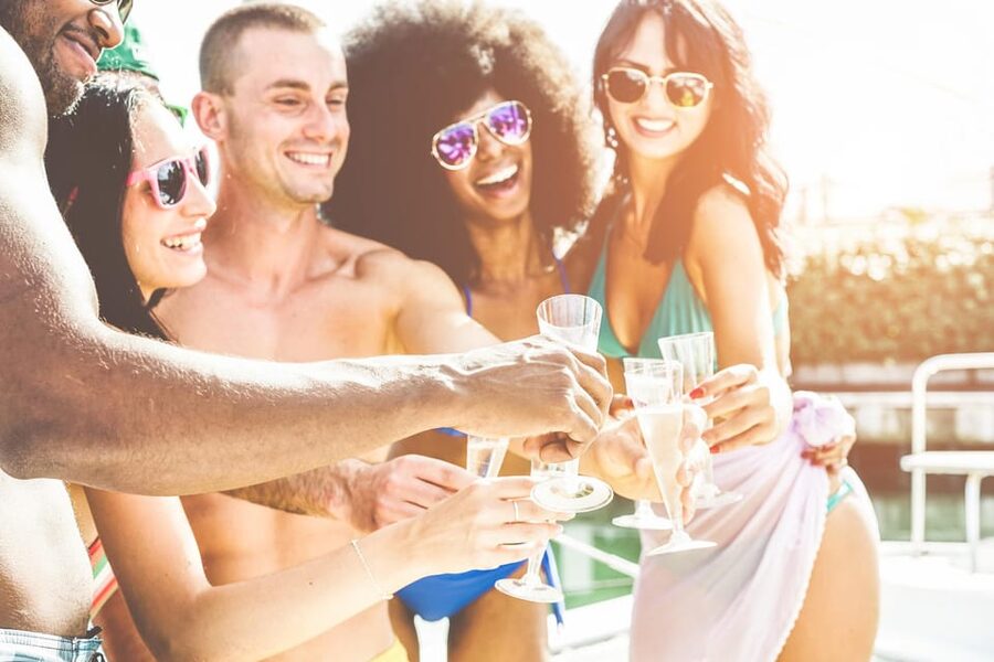 Boat Party to the Beach with Swimming Stops, DJ and Open Bar - Key points to know before booking