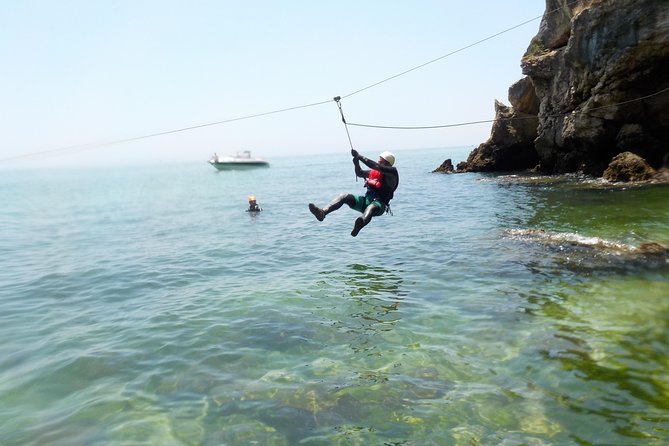 Coasteering at Portinho da Arrábida - Family suitability and fitness