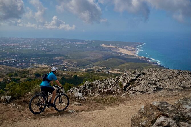 E-bike from Sintra Mountains to Cascais Sea with pickup in Lisbon - Peninha Convent and the 360-degree view