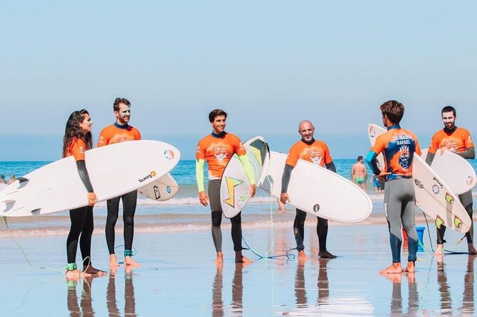 Epic Surf Lesson in Costa da Caparica - Boards and wetsuits: what the $46.10 covers