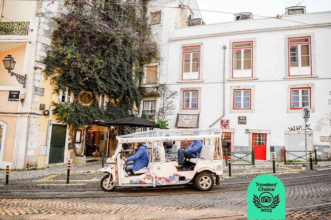 Expert Plus Lisbon Tour with Local Guide in Private Eco Tuk Tuk - Cais do Sodré, Chiado, and Bairro Alto