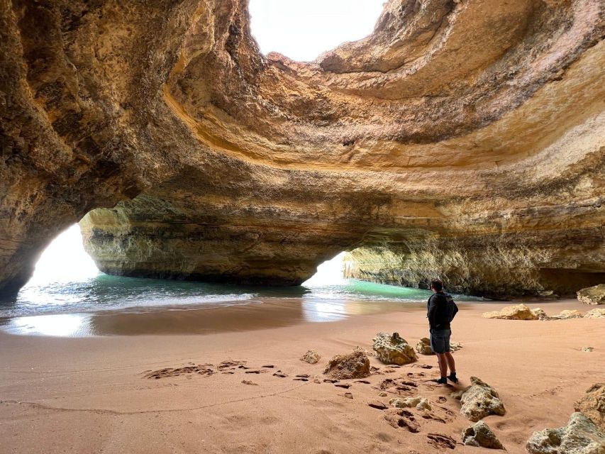 From Lisbon: Algarve, Benagil Sea Cave & Lagos Full-Day Tour - Algar Seco and the Boneca Cave viewpoint