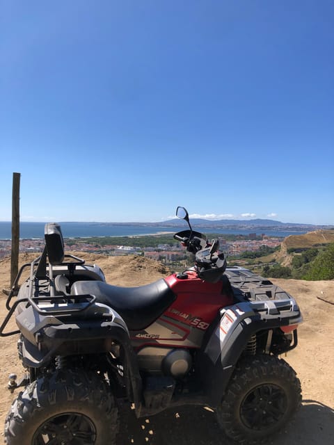 From Lisbon: Atlantic Coast Guided Quad Bike Tour - Military ruins with a story attached