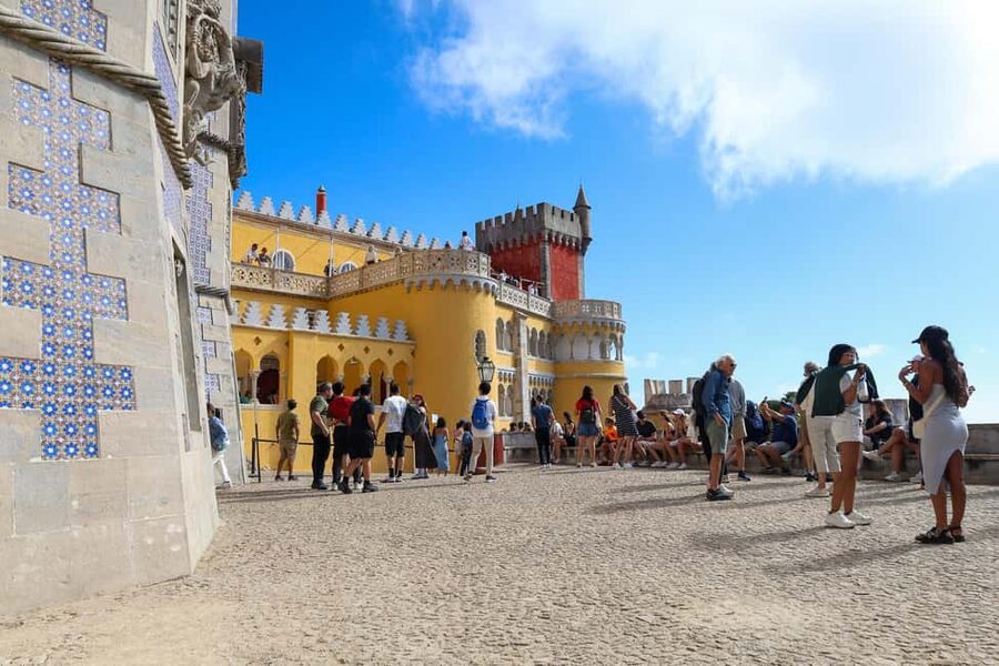 From Lisbon: Fátima, Nazaré & Sintra – 3 Cities Guided Tour - Sintra and the climb to Pena Palace