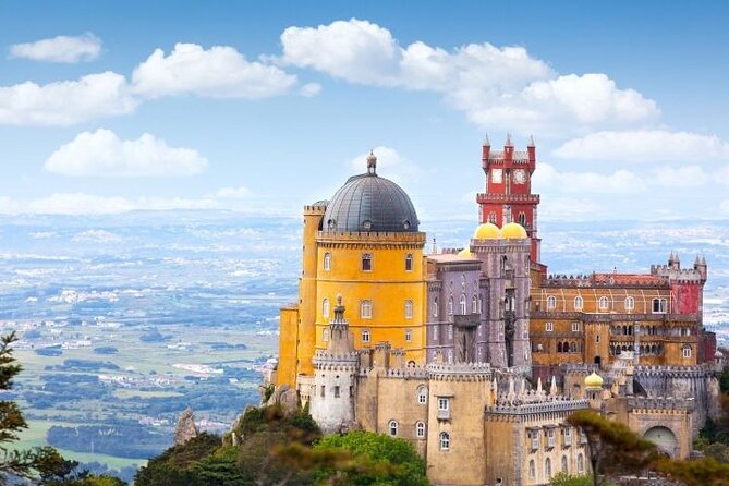From Lisbon: Sintra, Cabo da Roca, & Cascais Private Tour - Pena Palace and Park, Sintra’s colorful showstopper
