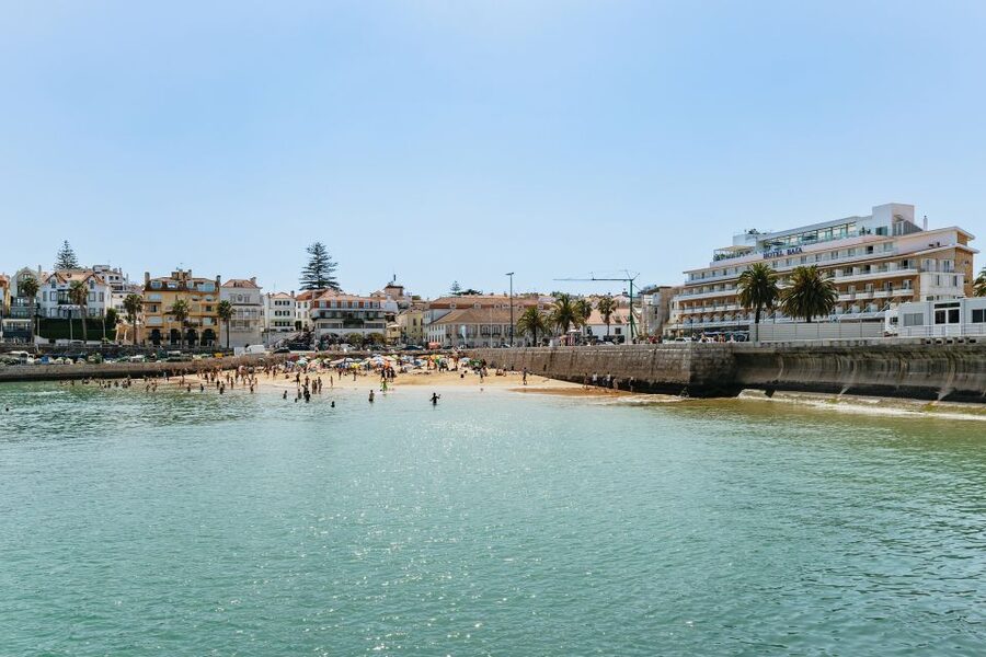 From Lisbon: Sintra & Cascais Small Group Tour with Tickets - Pena Palace and its colorful hilltop setting