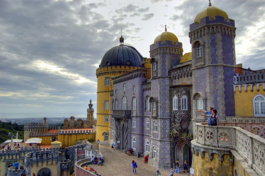 From Lisbon: Sintra Pena Palace Cascais 8-People Group Tour - Across the Sintra mountains and through Colares