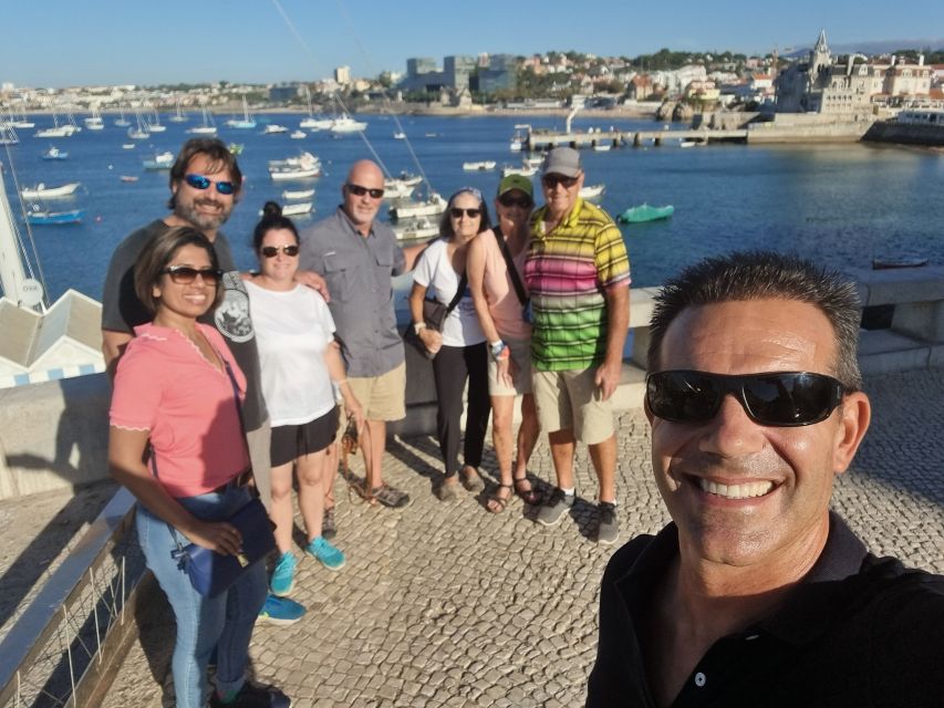 From Lisbon: Sintra, Pena, Regaleira, Roca and Cascais Tour - Pena Palace and the hilltop panorama