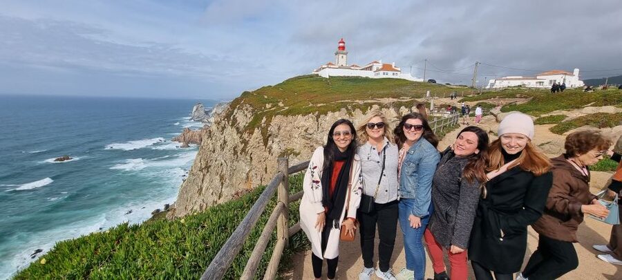From Lisbon: Sintra, Pena, Regaleira, Roca and Cascais Tour - Cabo da Roca and the Atlantic edge