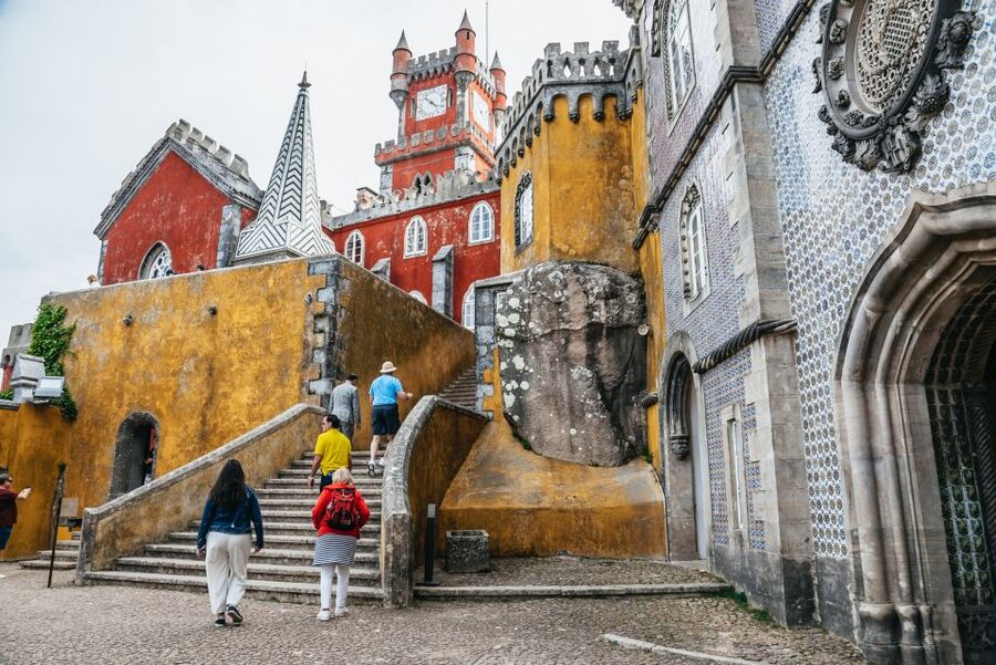 From Lisbon: Sintra Tour - Pena, Regaleira & Monserrate - The guide and group size