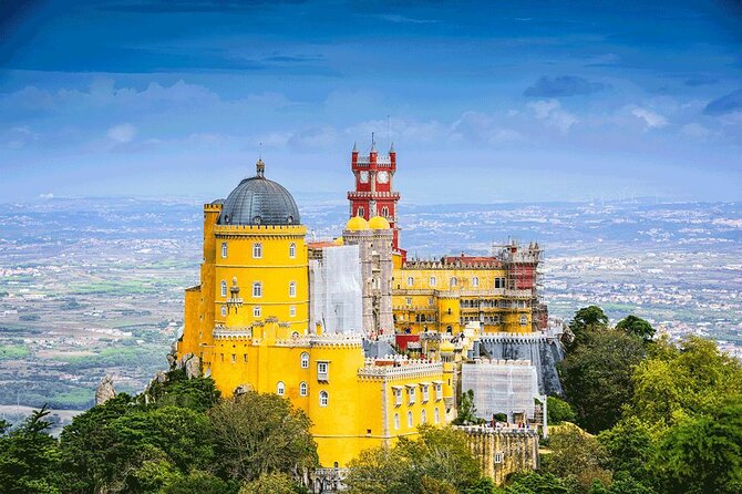Full Day Sintra Cascais Amazing Tour - Pena Palace: Sintra’s colorful hilltop showpiece