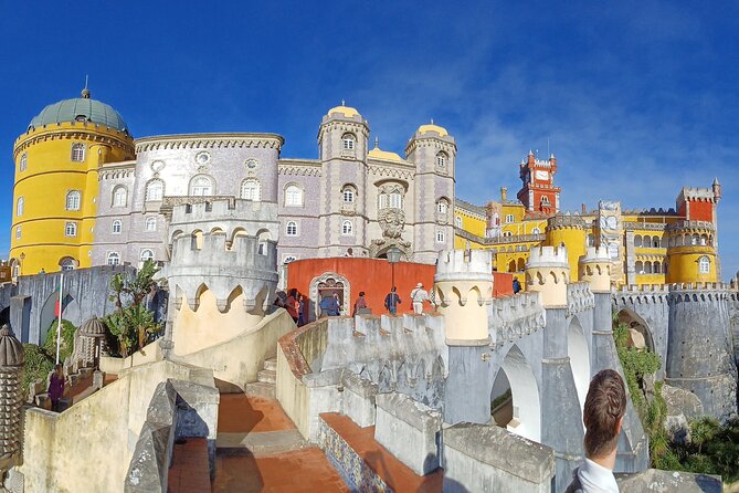Group to Pena Palace, Sintra (pass by Regaleira) and Cascais - Pena Palace, the colorful high point