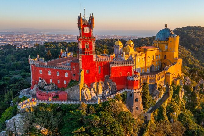Group Tour to Sintra, Pena, Regaleira, Cabo da Roca & Cascais - Pena Palace delivers the fairy-tale moment
