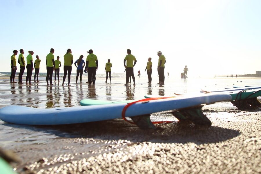 Lisbon: 1.5-Hour Surf Lesson - Why Carcavelos works for a first surf lesson