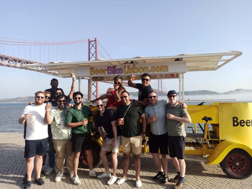 Lisbon: 1-Hour Beer or Sangria Bike Sightseeing Tour - Why this Lisbon beer bike works best in Belém