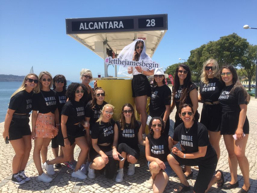Lisbon: 1-Hour Beer or Sangria Bike Sightseeing Tour - Torre de Belém and the riverfront views