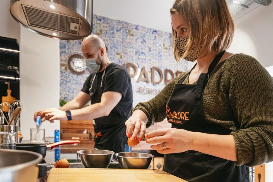 Lisbon: 2-Hour Pastel de Nata Cooking Class - Sitting Down to Eat What You Made