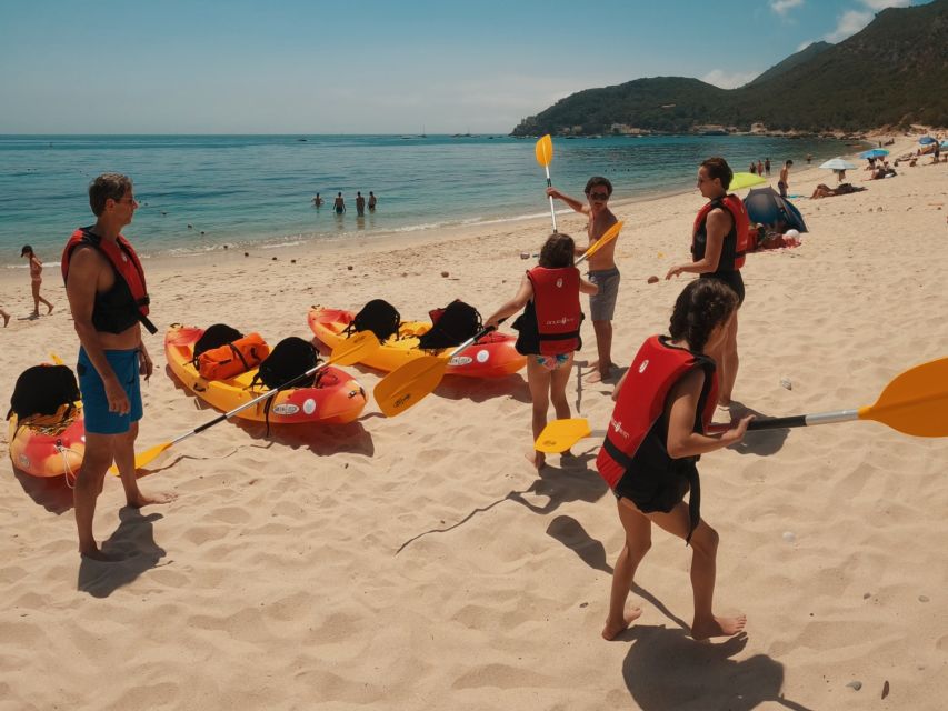 Lisbon: Arrábida Kayak & Wild Beach Snorkeling with Pickup - Key points to know