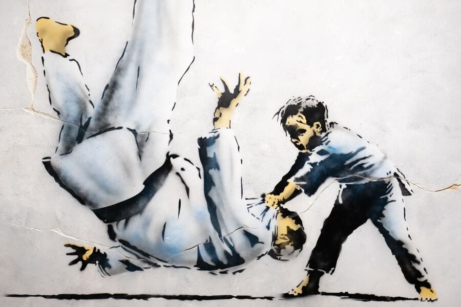 Lisbon: Banksy Museum Permanent Exhibition Entry Ticket - Murals, projections, and three-dimensional displays