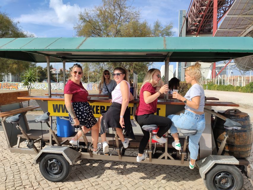 Lisbon: Beer Bike Tour with Sangria and Beer - What the guide does, and what the guide may not do