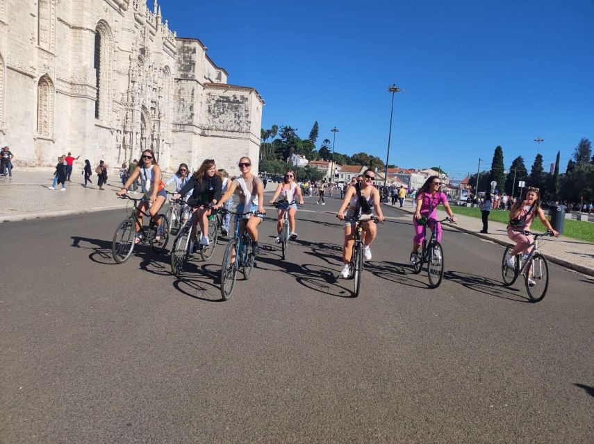 Lisbon: Bike Tour From City Center to Belem - Jerónimos Monastery and the Manueline style