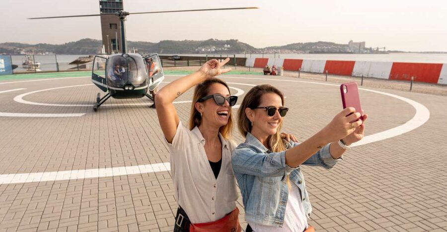 Lisbon: City and Coastline Sightseeing Helicopter Flight - Belém Tower and Jerónimos Monastery From the Air
