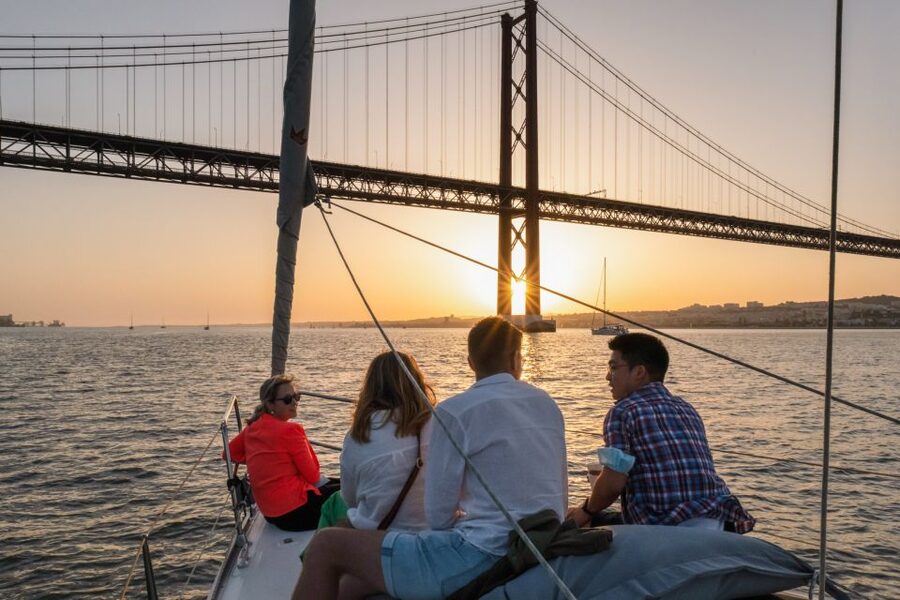 Lisbon: Daytime/Sunset/Night City Sailboat Tour with Drink - Choosing daytime, sunset, or night