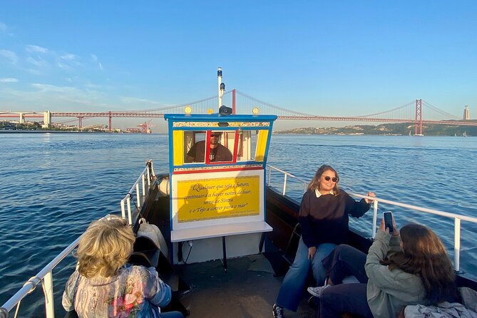 Lisbon Daytime & Sunset Tradicional Boat Tour Sightseeing Cruise - The Discoveries Monument and Portugal’s seafaring story