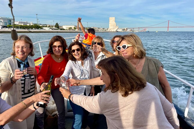Lisbon Daytime & Sunset Tradicional Boat Tour Sightseeing Cruise - Cristo Rei across the Tagus