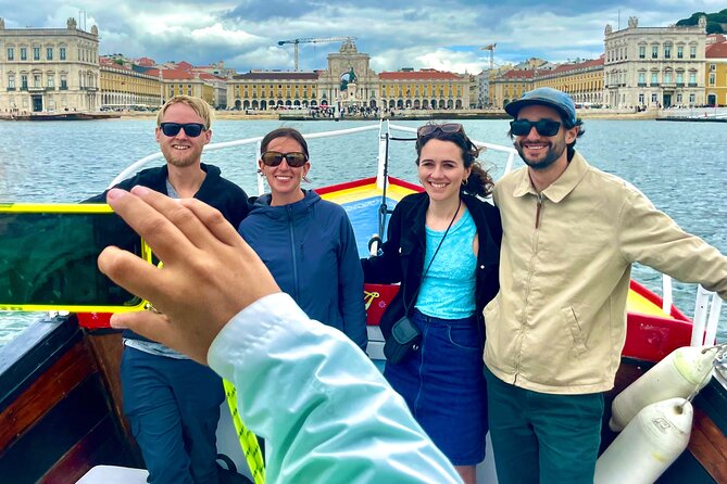 Lisbon Daytime & Sunset Tradicional Boat Tour Sightseeing Cruise - Jerónimos Monastery from the river