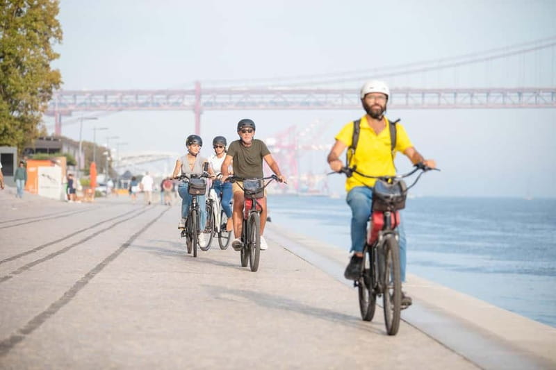 Lisbon: Electric Bike Tour by the River to Belém - A pastel de nata break at a local café
