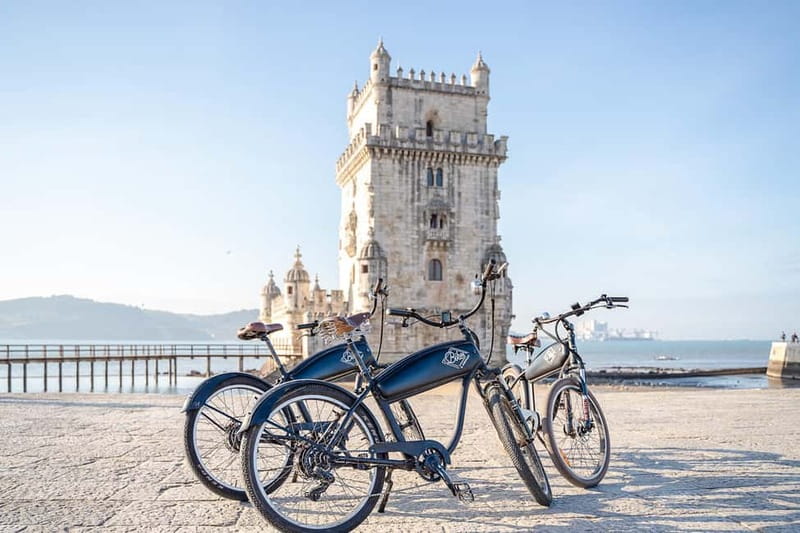 Lisbon: Electric Bike Tour by the River to Belém - Belém Tower at the end of the ride