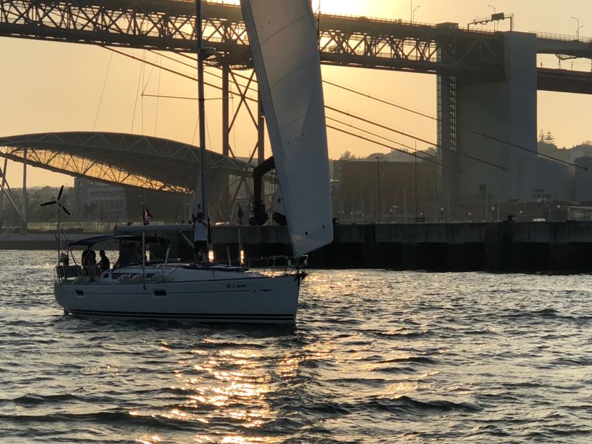 Lisbon: Enjoy a Sunset or Night Tagus River Sailboat Cruise - Passing the Monument to the Discoveries