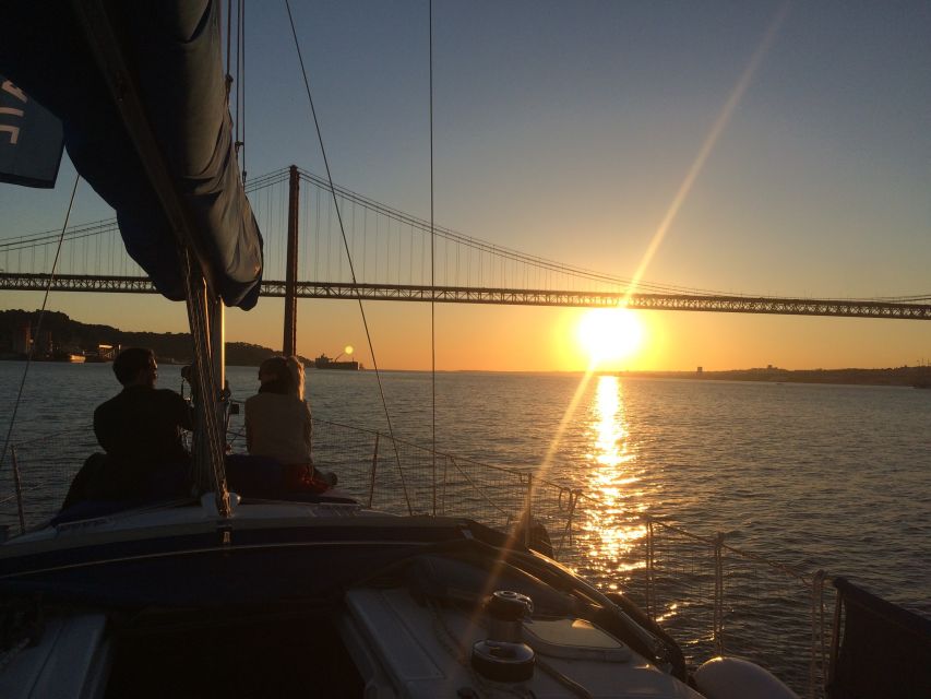 Lisbon: Enjoy a Sunset or Night Tagus River Sailboat Cruise - Belém Tower from the water