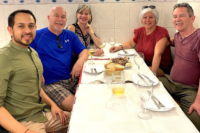 Lisbon Food and Wine Tasting Tour of HIDDEN GEMS (Small Groups) - Pica-pau and green wine on Rua da Misericórdia