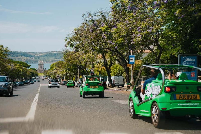 Lisbon: GPS-Guided Spinach Tour by Electric Car - Self-guided routes for independent exploring