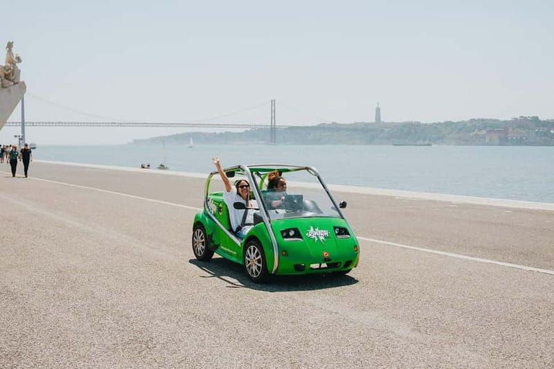 Lisbon: GPS-Guided Spinach Tour by Electric Car - Driving in Lisbon requires a steady hand