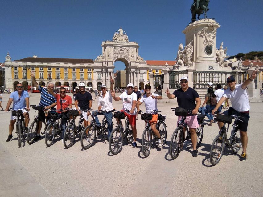 Lisbon: Guided E-Bike Tour to Belém - The scenic return under the 25 April Bridge