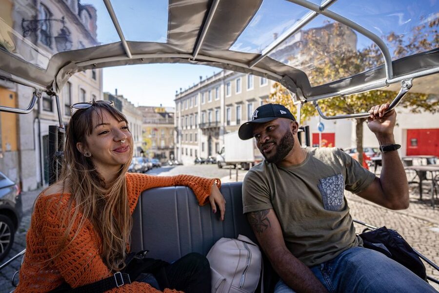 Lisbon: Guided Tuk-Tuk Tour Along the Historic Tram Line 28 - Chiado, Camões, and the city’s polished side