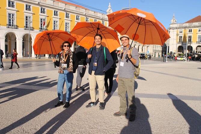 Lisbon Highlights Guided Walking Tour - Rossio Square, royal escape, and Portuguese stonework